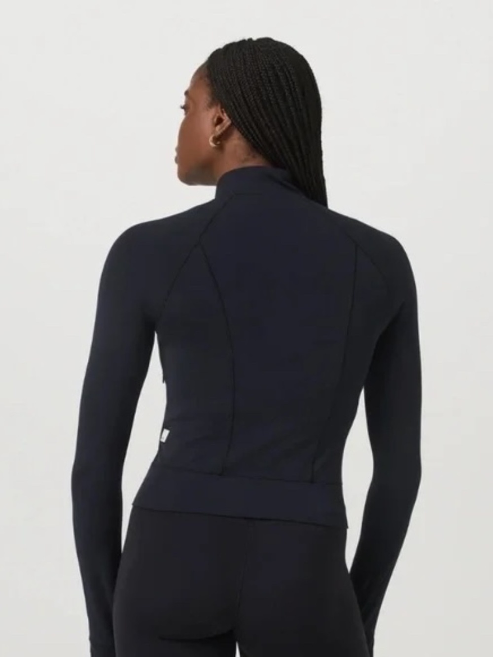 Vuori Black Full Zip Jacket - AllTheForm - Size S - Picture 3 of 6